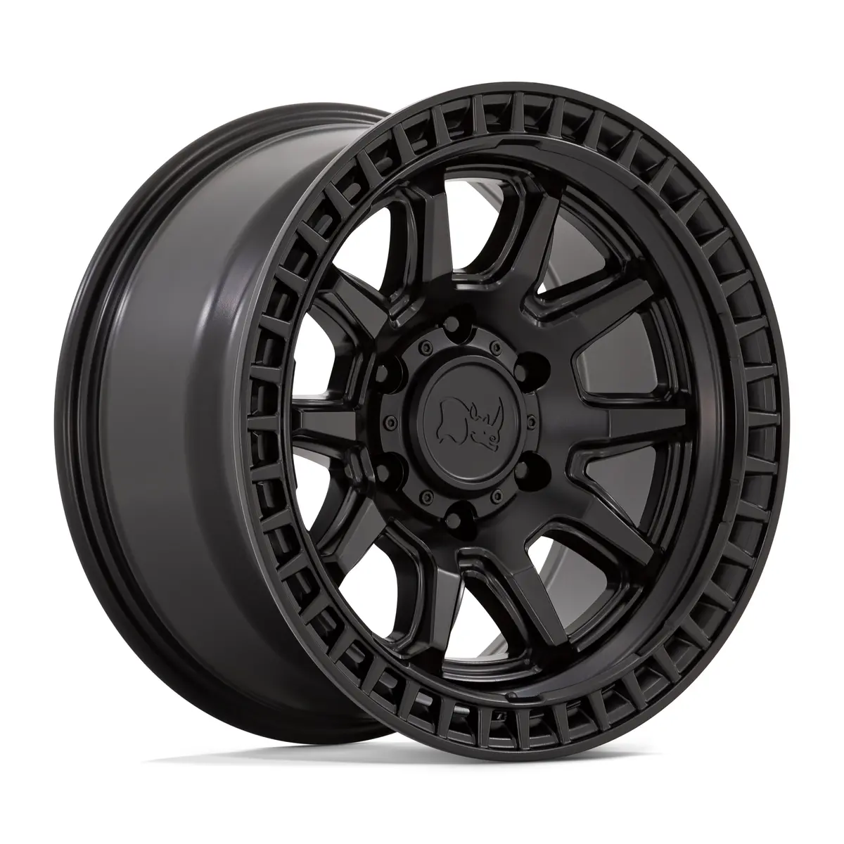Black Rhino Calico Matte Black 17*8.5  4*4 1