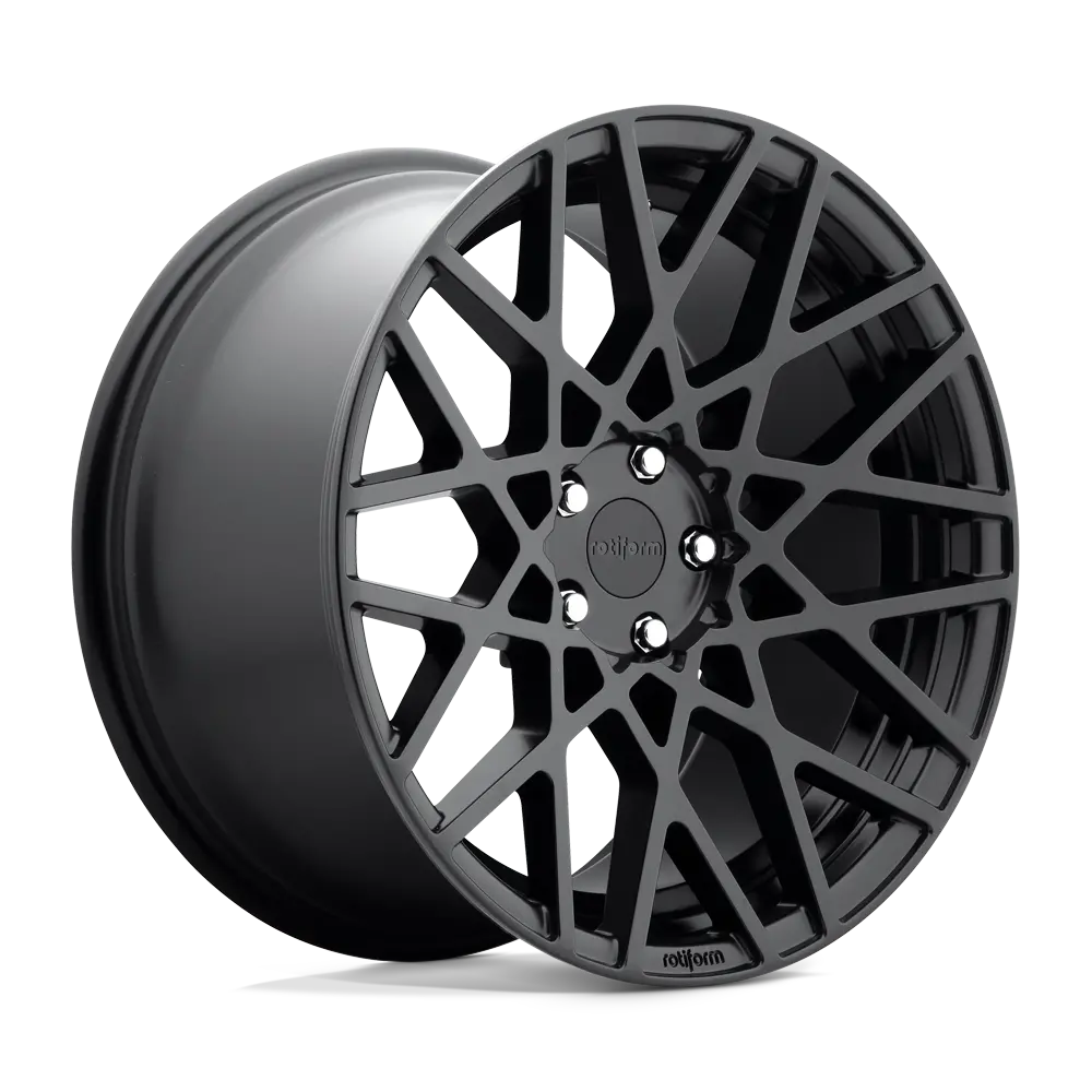 Rotiform 18x8.5 Matte Black Alloy Wheel – 45mm Offset