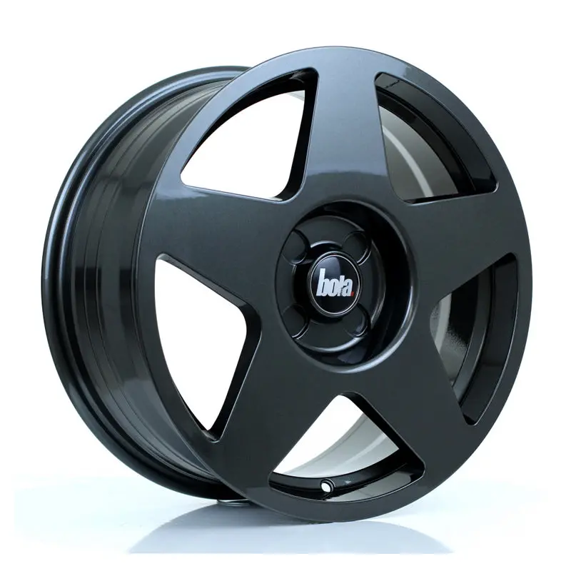 Bola Wheels B10 Gloss Gun Metal 17*7.5 1