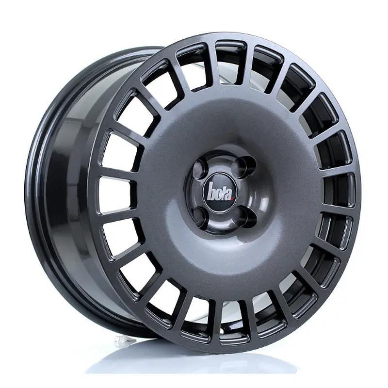 Bola Wheels B12 Gloss Gun Metal 18*8 1