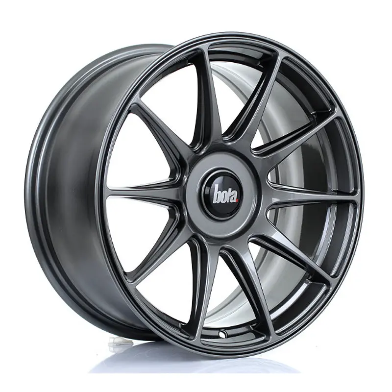 Bola Wheels B15 Gloss Gun Metal 17*8 1