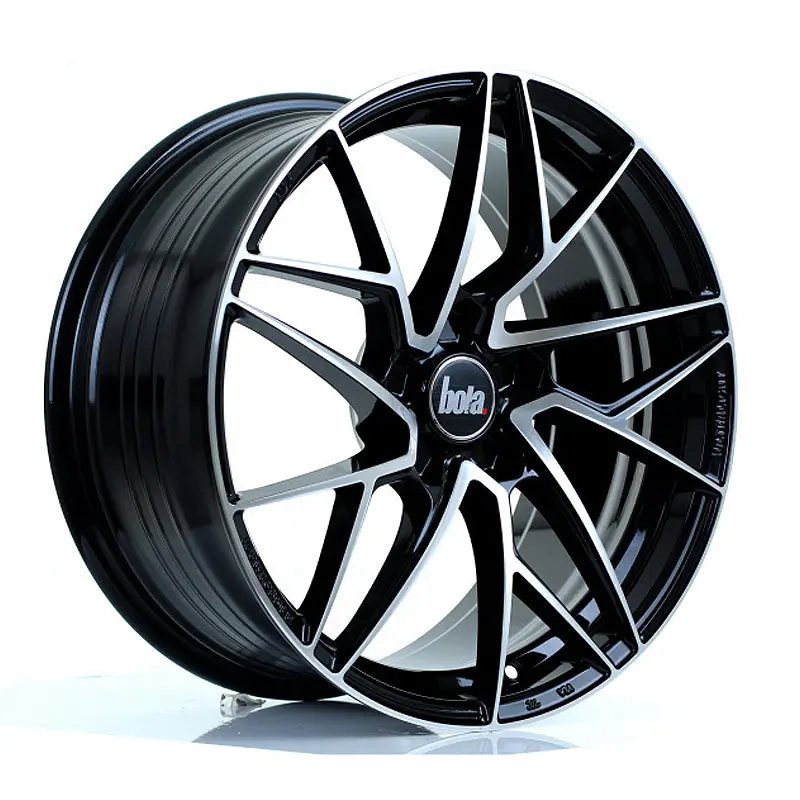 Bola Wheels Flr Gloss Black Polished Face 18*8.5 1