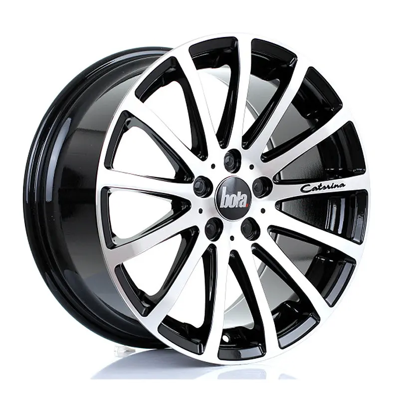 Bola Wheels Vst Gloss Black Polished Face 18*8.5 1