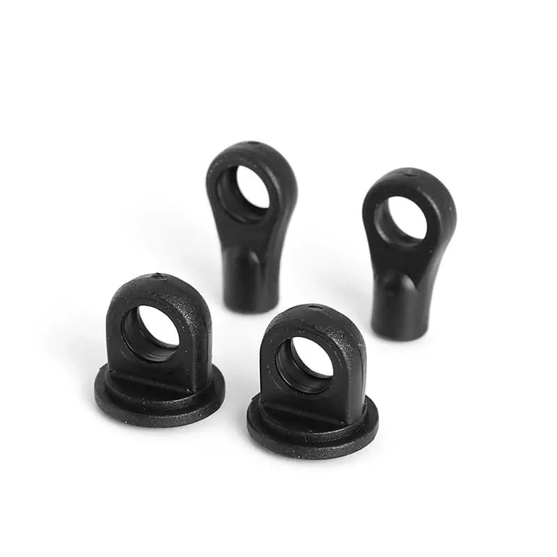 Lc Racing Shock Parts: Upper And Lower Composite Ball Caps  (Ptg-2)  C8001 1