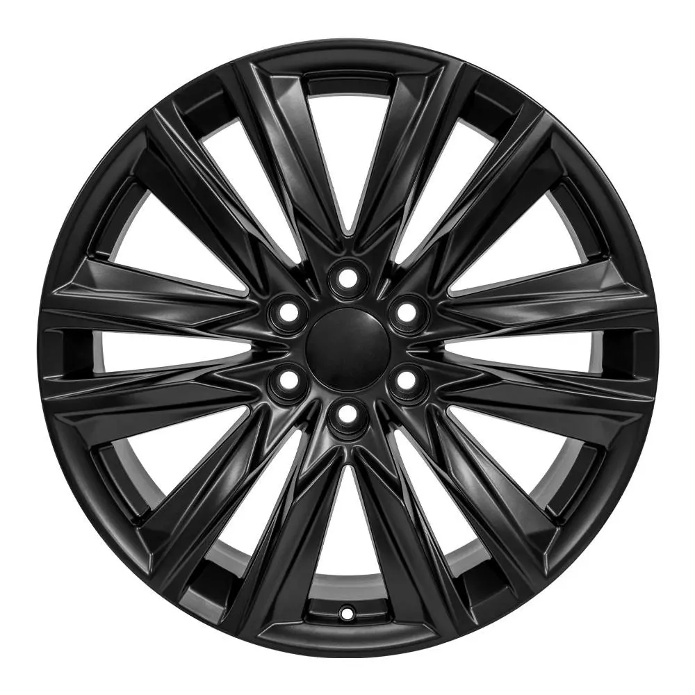 22X9 Replica Wheel Ca91 Fits Cadillac Escalade - Satin Black 1