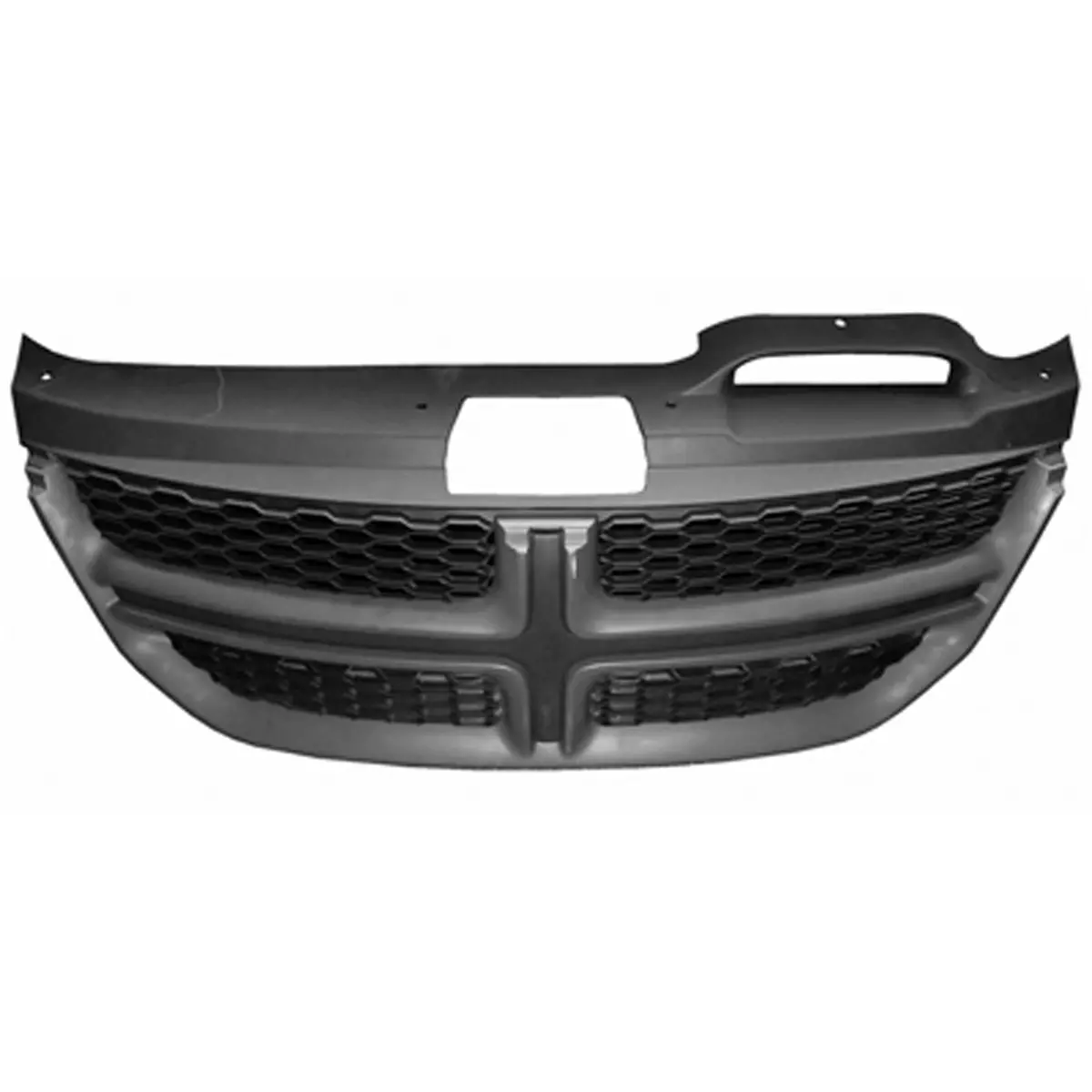 Front Grille — Paint-To-Match Center Frame With Black Insert | Oem Fit Replacement 1