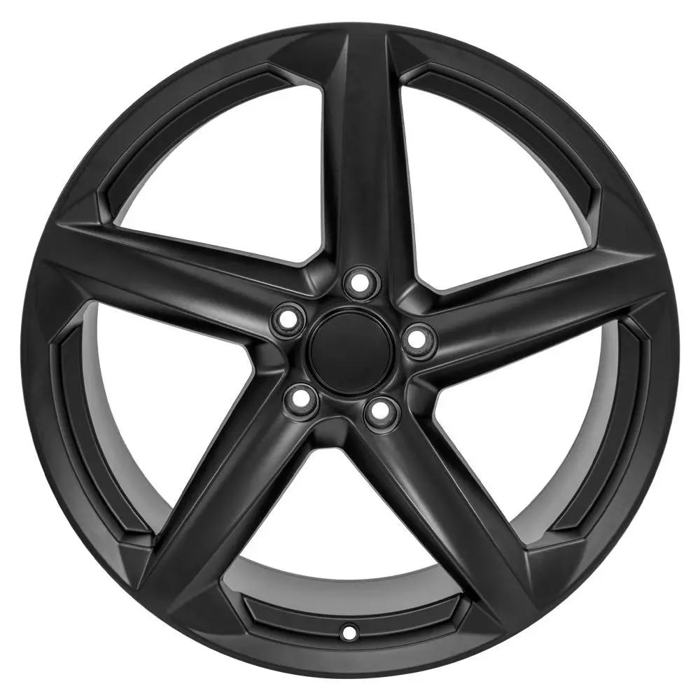 20X11 Replica Wheel Cv02d Fits Chevrolet C8 Corvette - Satin Black 1