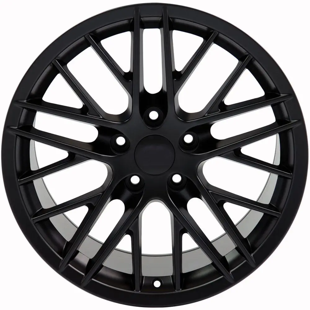 18" Replica Wheel Cv08b Fits Chevrolet Corvette - C6 Zr1- Design Two 1