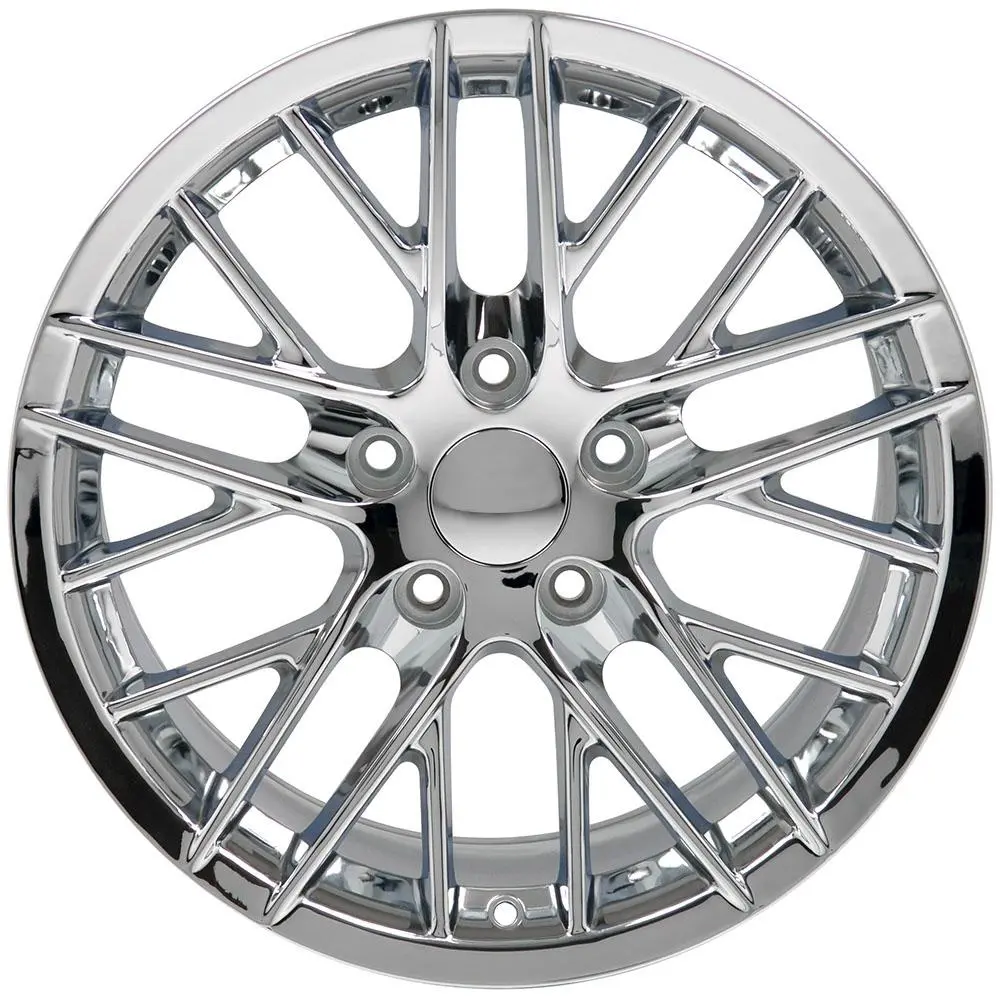 18" Replica Wheel Cv08b Fits Chevrolet Corvette - C6 Zr1- Design Three 1