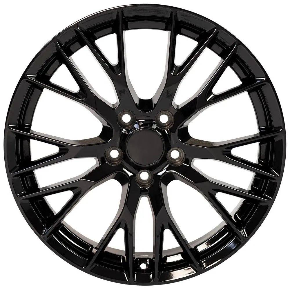 19" Replica Wheel Cv22 Fits Chevrolet Corvette - C7 Z06- Design Four 1