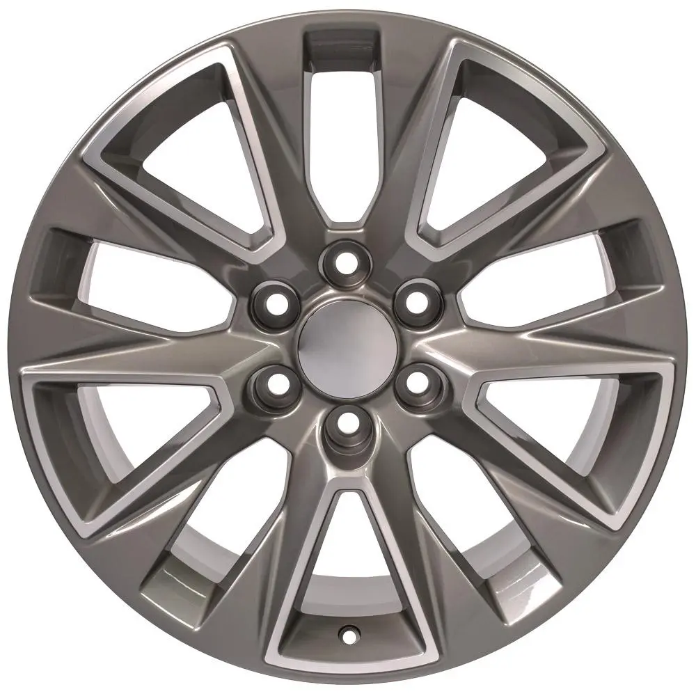 20" Replica Wheel Cv26 Fits Chevrolet Silverado Ltz- Design Two 1