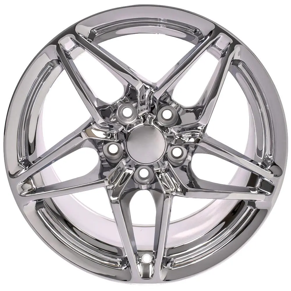 17" Replica Wheel Cv31 Fits Chevrolet Corvette - C7 Zr1- Design Four 1