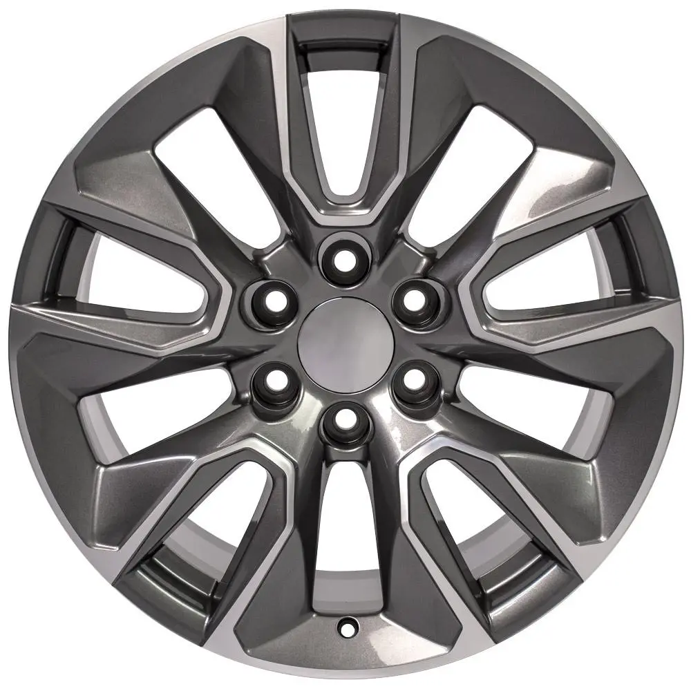 20" Replica Wheel Cv32 Fits Chevrolet Silverado- Design Three 1