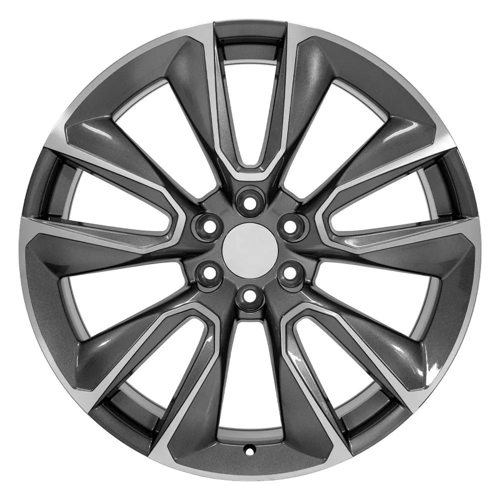 24X10 Replica Wheel Cv32 Fits Chevrolet Silverado 1500 - Gunmetal 1