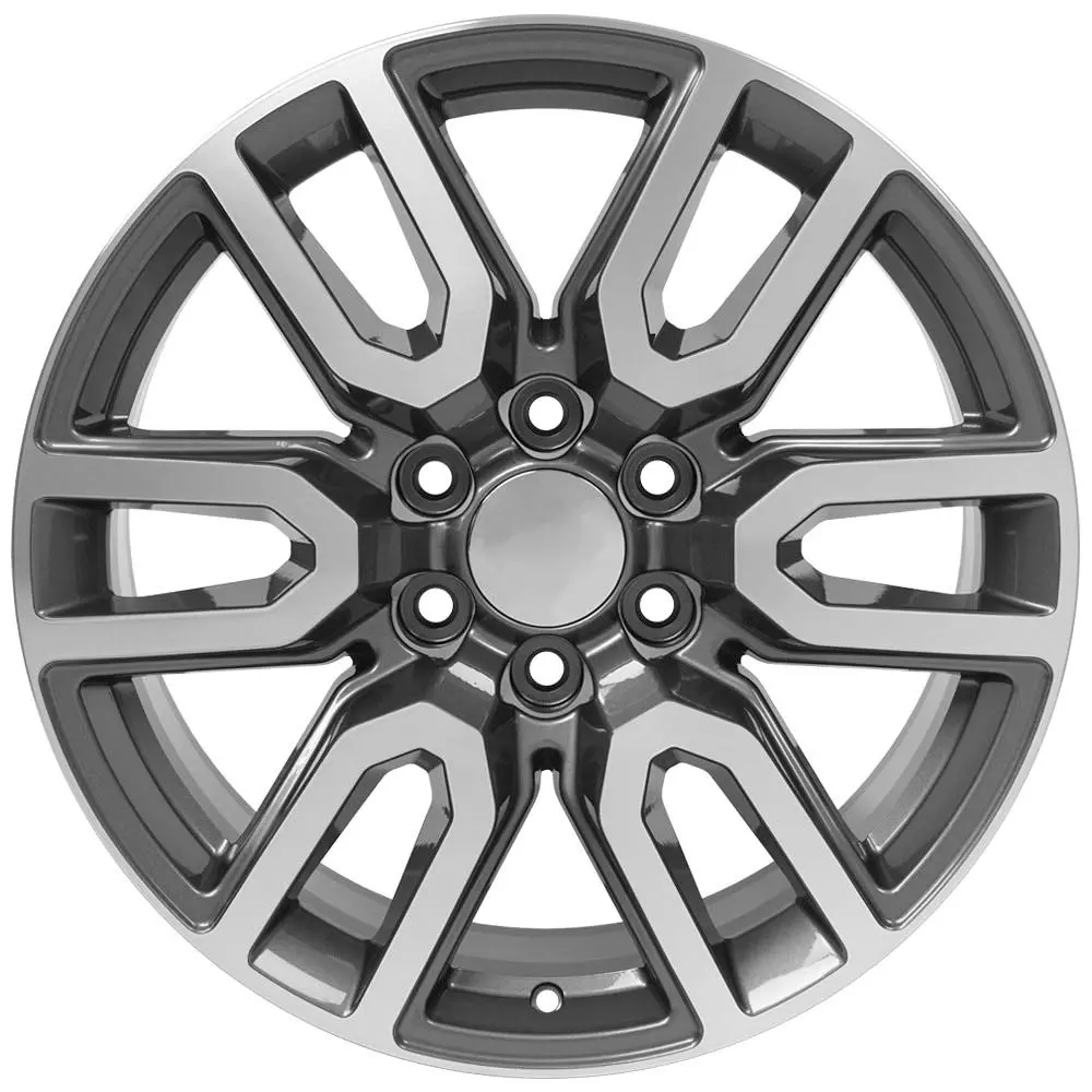 20" Replica Wheel Cv36 Fits Gmc Sierra- Design Three 1