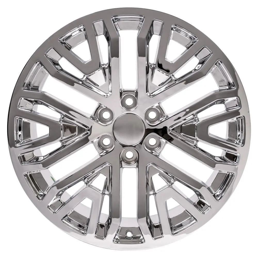 22" Replica Wheel Cv37 Fits Gmc Sierra- Design Three 1