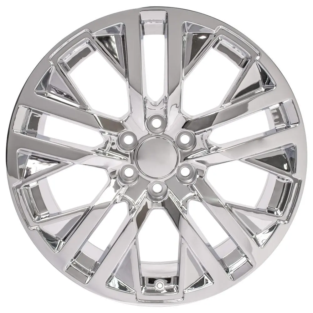 22" Replica Wheel Cv38 Fits Gmc Sierra- Design Two 1