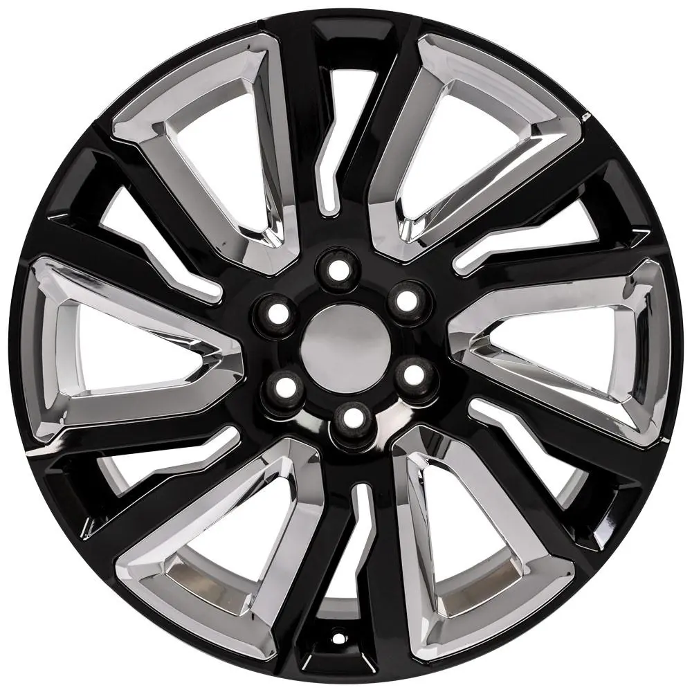 22" Replica Wheel Cv39 Fits Gmc Sierra- Design Two 1