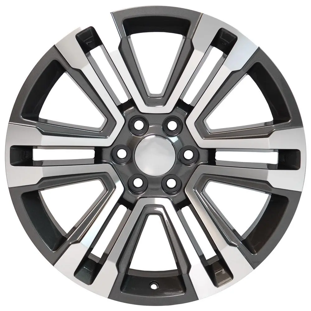 22" Replica Wheel Cv44 Fits Gmc Yukon- Design Three 1