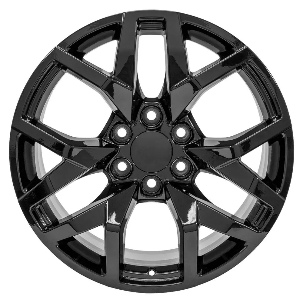 22X9 Replica Wheel Cv66 Fits Chevrolet Suburban 1500 - Gloss Black 1