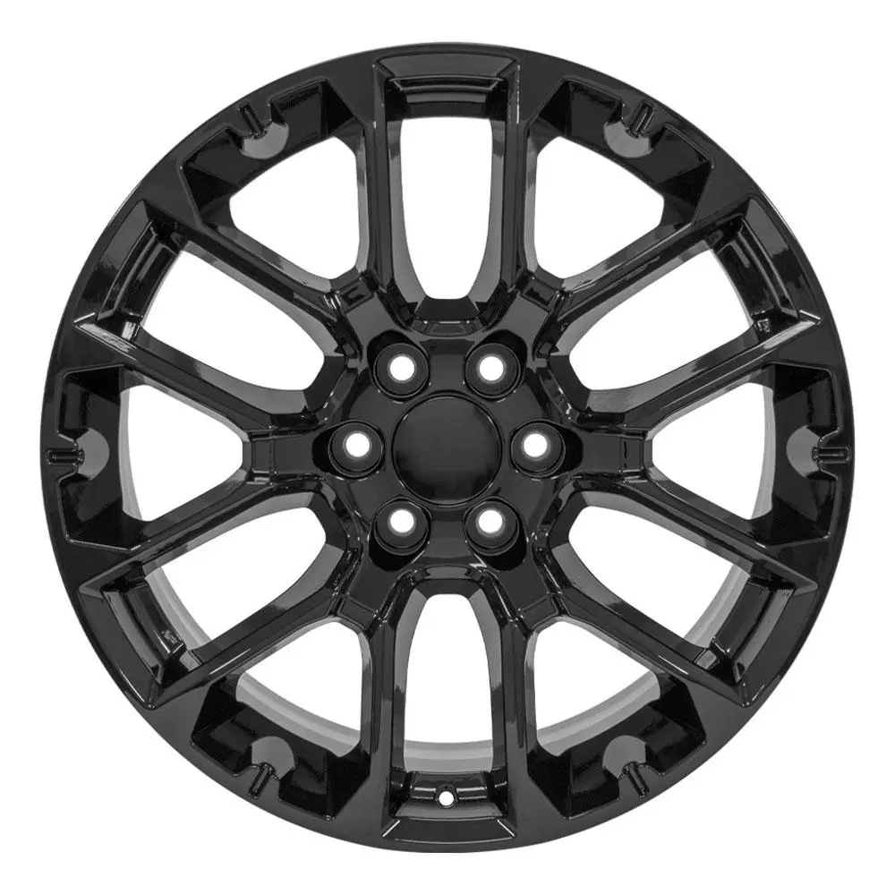 22X9 Replica Wheel Cv67 Fits Chevrolet Suburban 1500 - Gloss Black 1