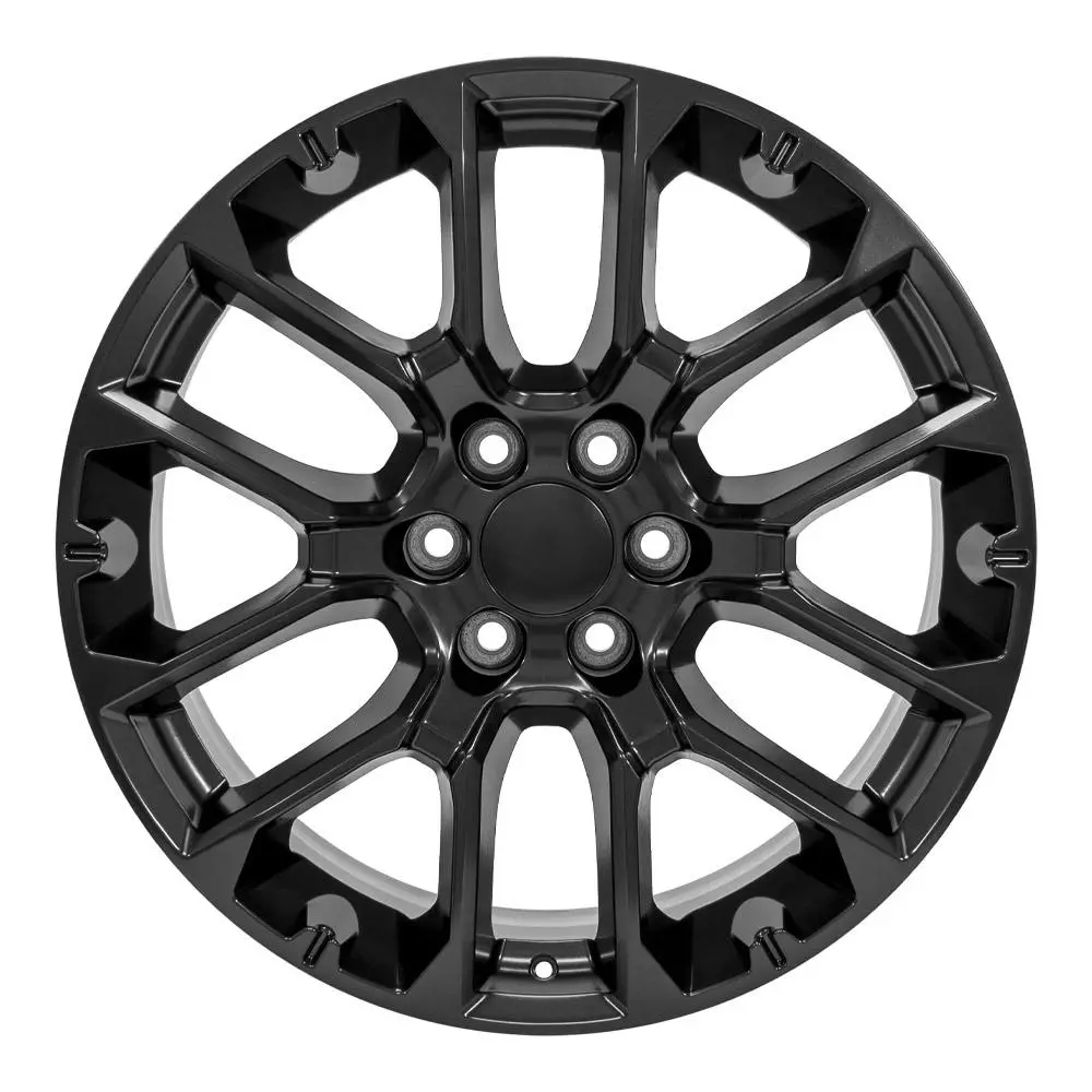 22X9 Replica Wheel Cv67 Fits Chevrolet Suburban 1500 - Satin Black 1