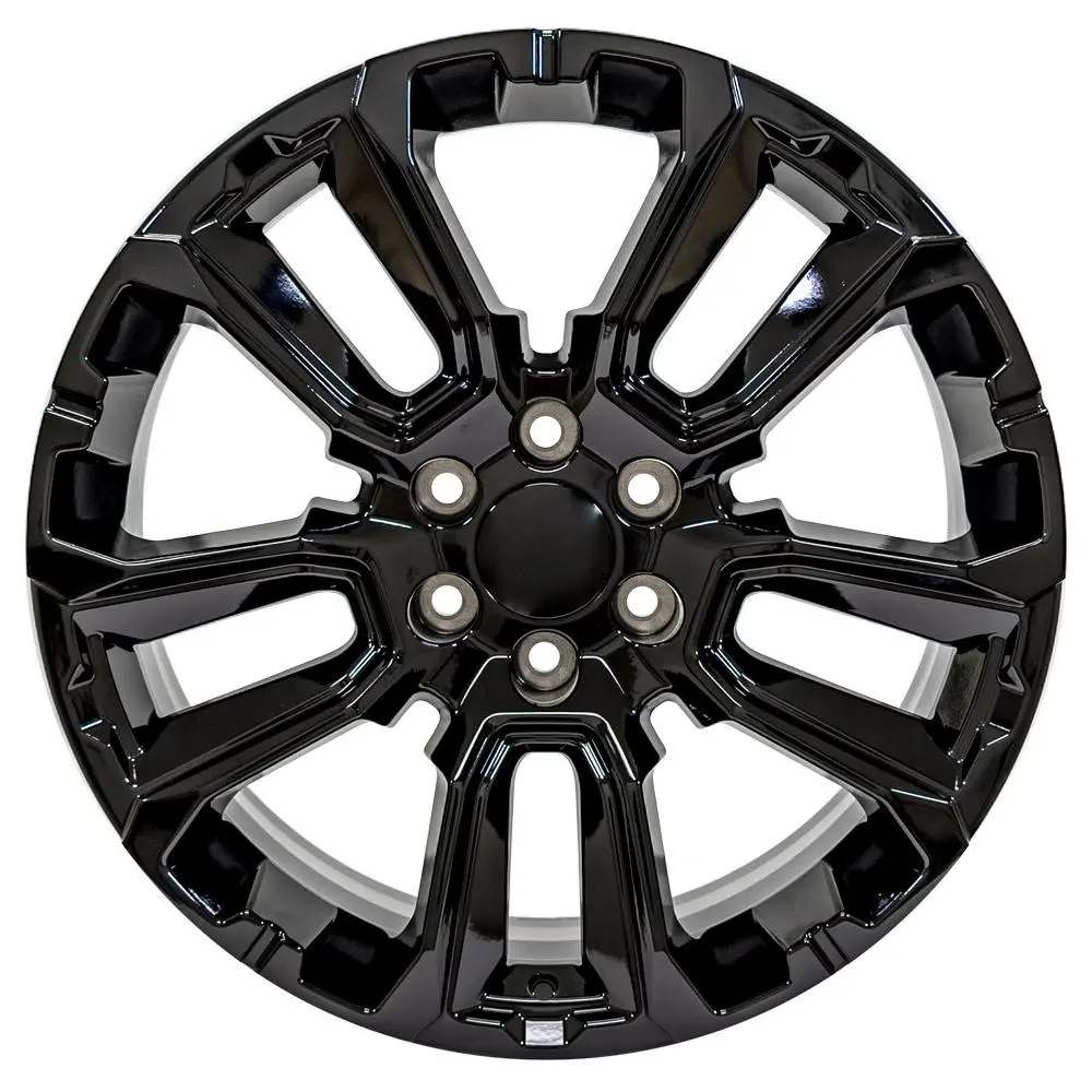 22X9 Replica Wheel Cv68 Fits Chevrolet Suburban 1500 - Gloss Black 1