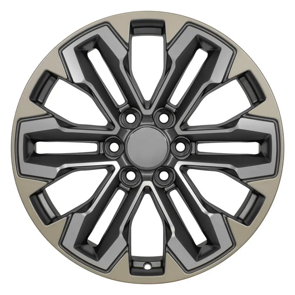 20X9 Replica Wheel Cv69 Fits Chevrolet Silverado - Gunmetal 1