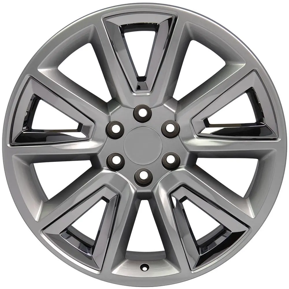 20" Replica Wheel Cv73 Fits Chevrolet Tahoe- Design Four 1