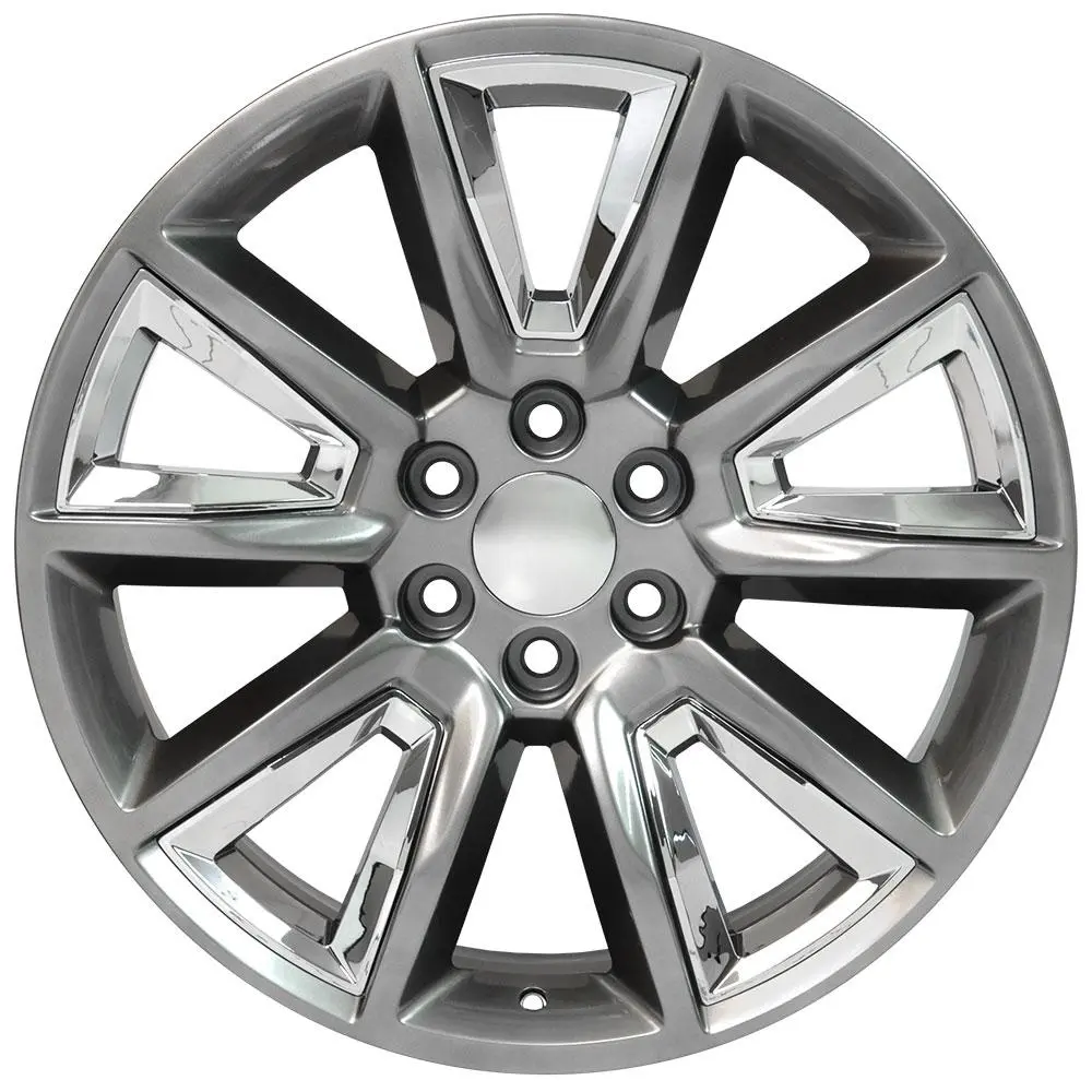22" Replica Wheel Cv73b Fits Chevrolet Tahoe- Design One 1