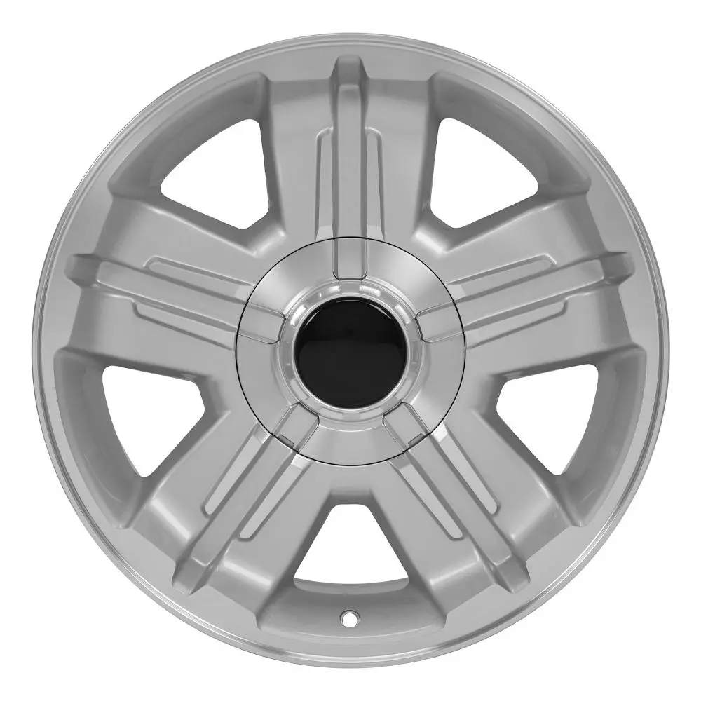 18X8 Replica Wheel Cv88 Fits Chevrolet - Silver Machined 1