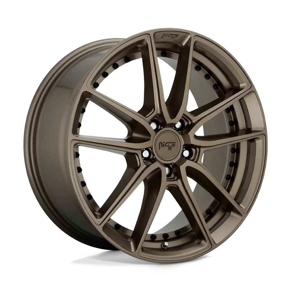 18x8 Matte Bronze Alloy Wheel – 30mm Offset, Single Piece