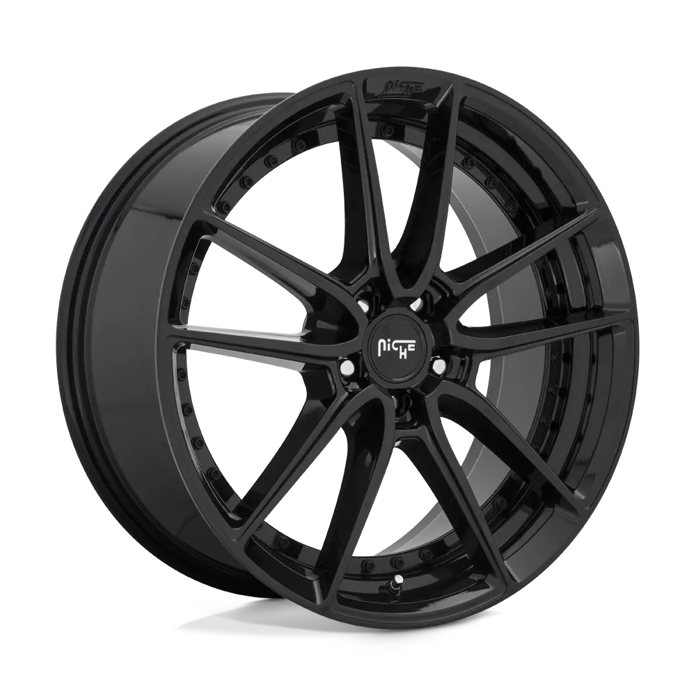 18x8 Gloss Black Alloy Wheel – 40mm Offset, Single Piece