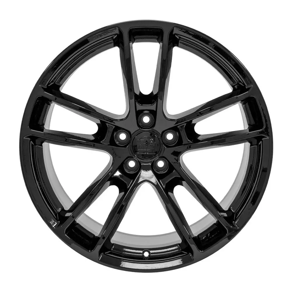 20x10 Gloss Black DG23 Replica Wheel for Dodge Challenger