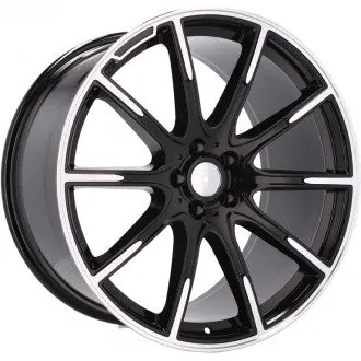 Replica For Mercedes 5462 Black Polish 19*8.5 1