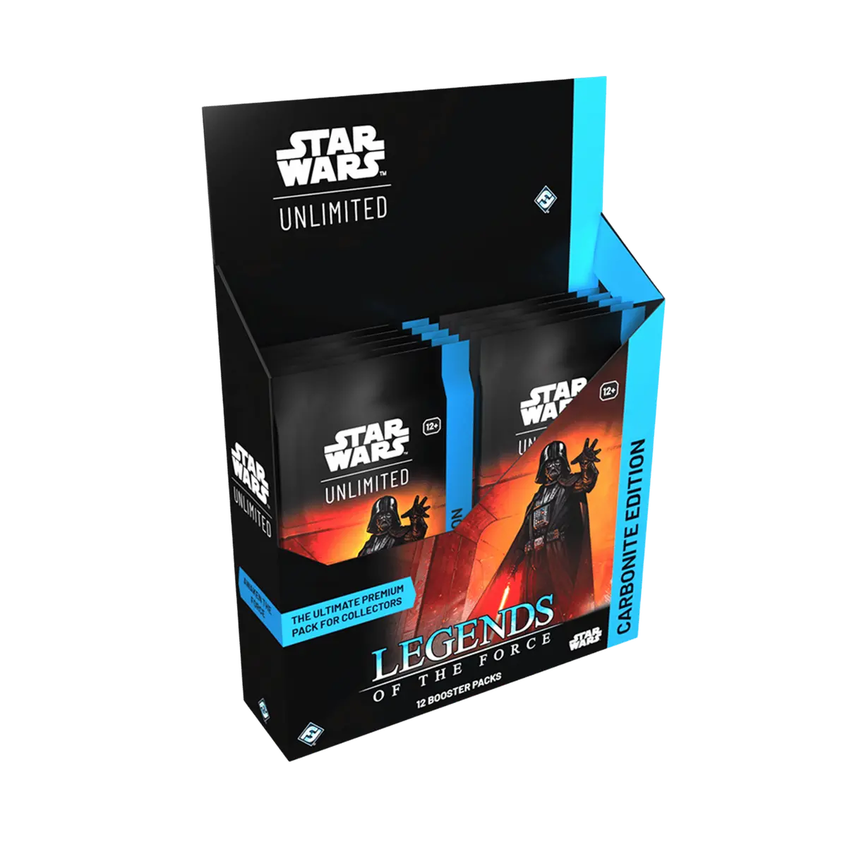 Star Wars: Unlimited - Legends Of The Force Carbonite Booster Display 1