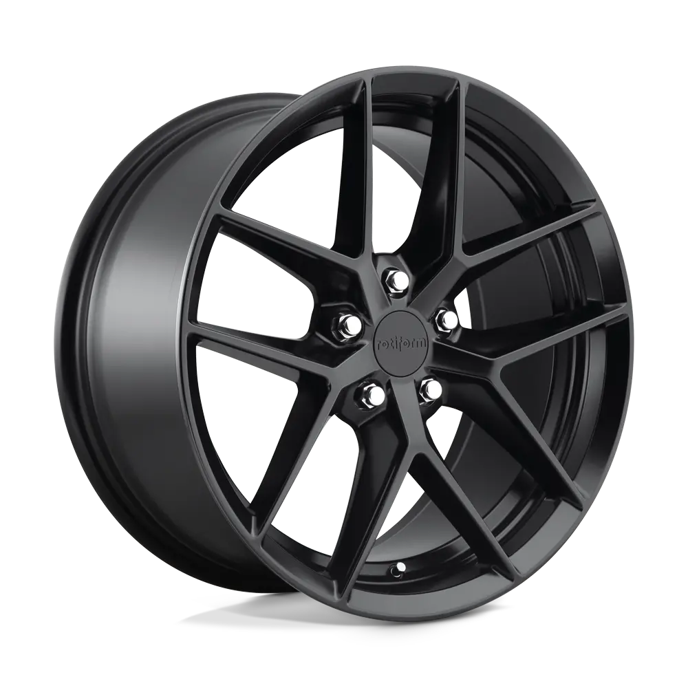 Rotiform 1PC Matte Black Alloy Wheel – 18x8.5 Inches with 45mm Offset