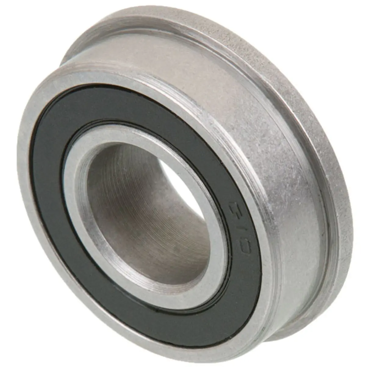 Fasteddy 5X10x4 Flanged Rubber Sealed Bearing Mf105-2Rs 1 Bearing Tfe94 1