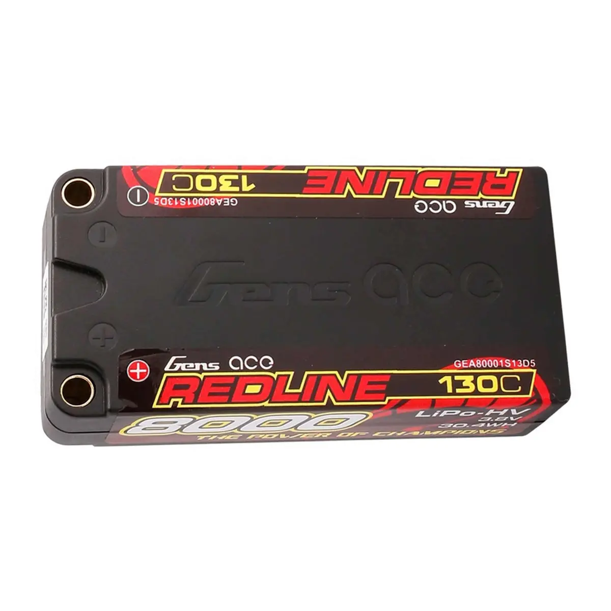 Gens Ace Redline 1S Lihv Lipo Lcg Battery 130C (3.8V/8000Mah) Gea80001s13d5 1