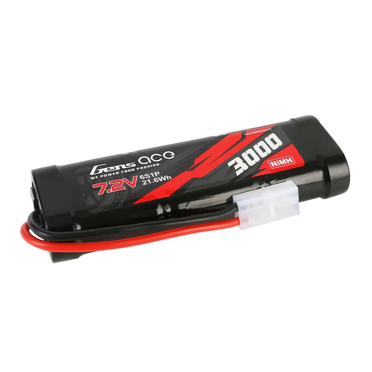 Gens Ace 7.2V 3000Mah, Nimh, Tmy Plug Geanm6s3000t 1