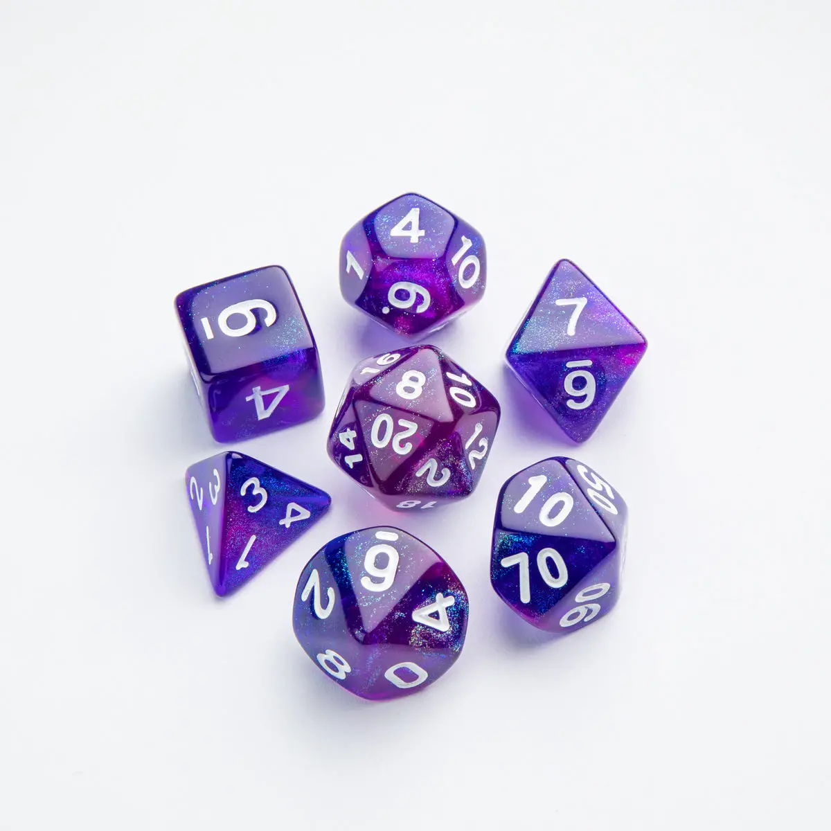 Gamegenic Rpg Dice Set Galaxy Series (7 Pcs) 1