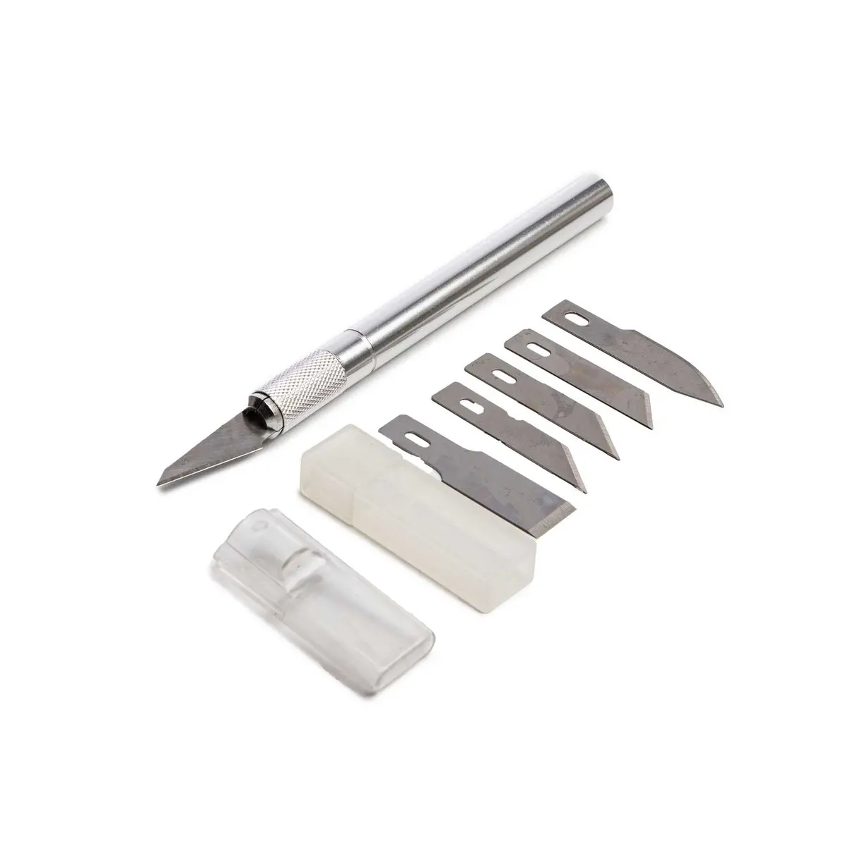 Hobby Essentials #2 Medium Duty Knife With Assorted Blades Hdxk0140 1