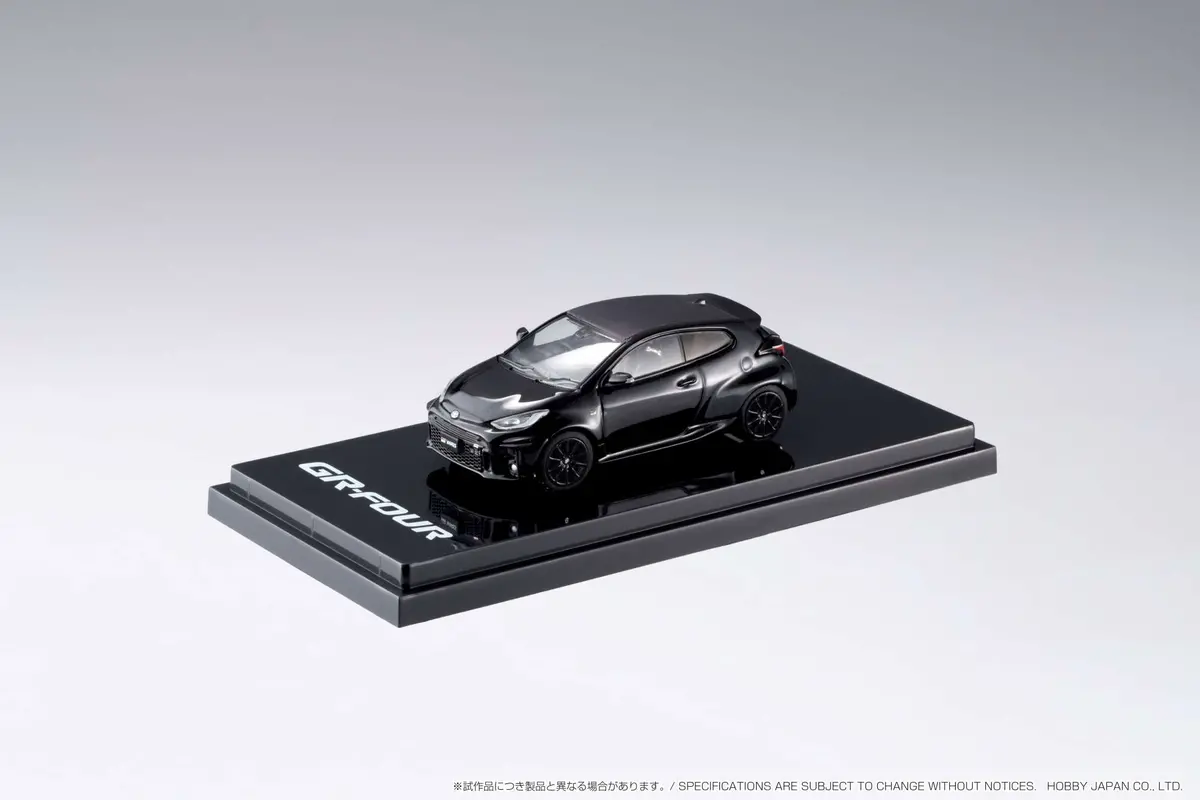 Hobby Japan Hj642024hbk Toyota Gr Yaris Rz High Peformance Precious Black Pearl 1