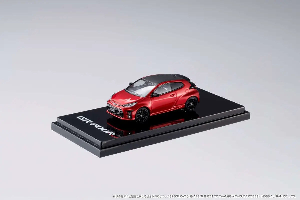 Hobby Japan Hj642024hr Toyota Gr Yaris Rz High Peformance Emotional Red Ii 1