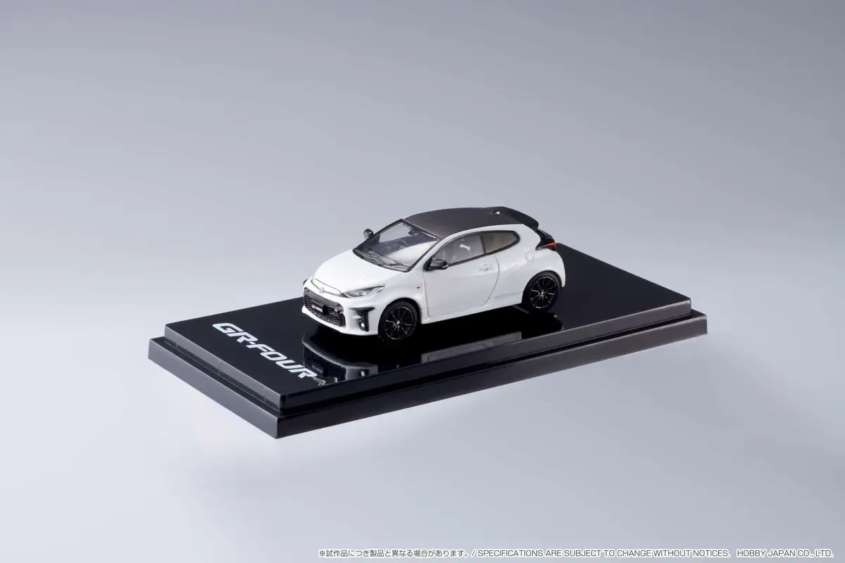 Hobby Japan Hj642024hw Tyota Gr Yaris Rz High Peformance Super White Ii 1