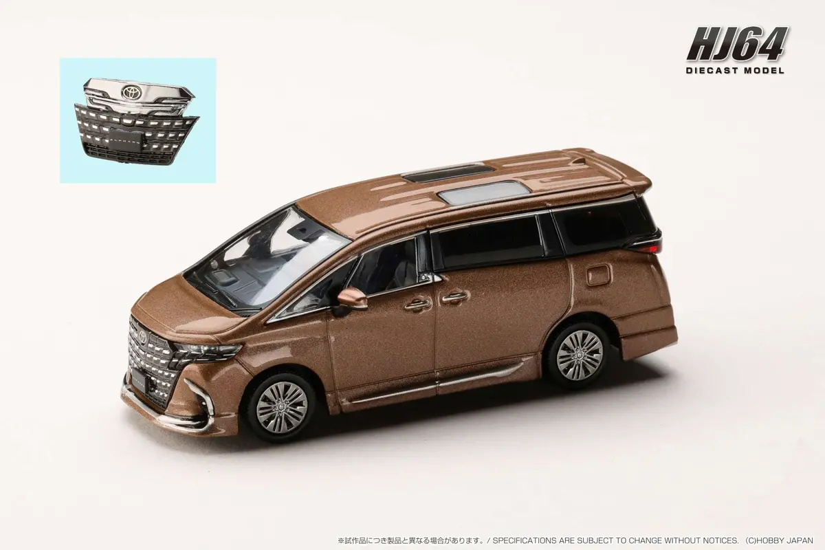 Hobby Japan Hj642078cg Hj64 Toyota Alphard Z (H40w) / Genuine Optionsprecious Leo Brond 1