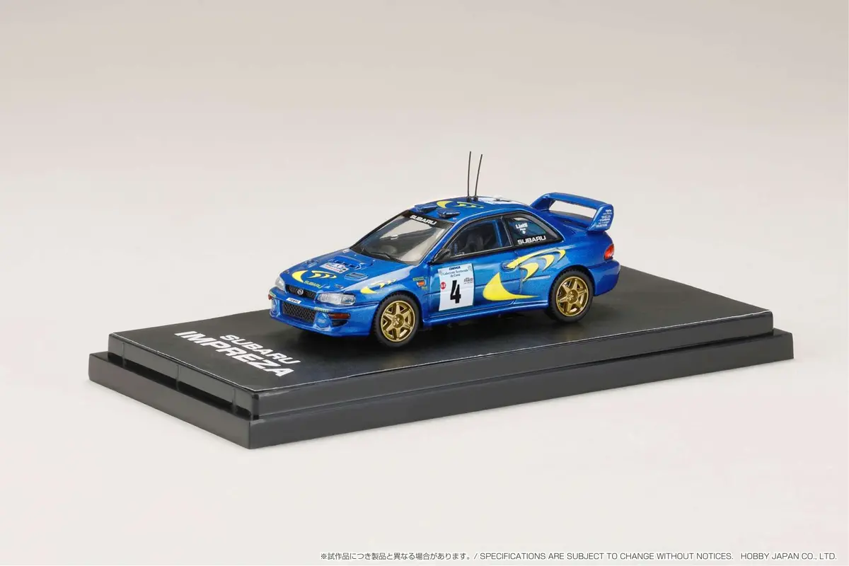 Hobby Japan Hjr642041d Subaru Impreza 1997 #4 (Tour De Corse) 1