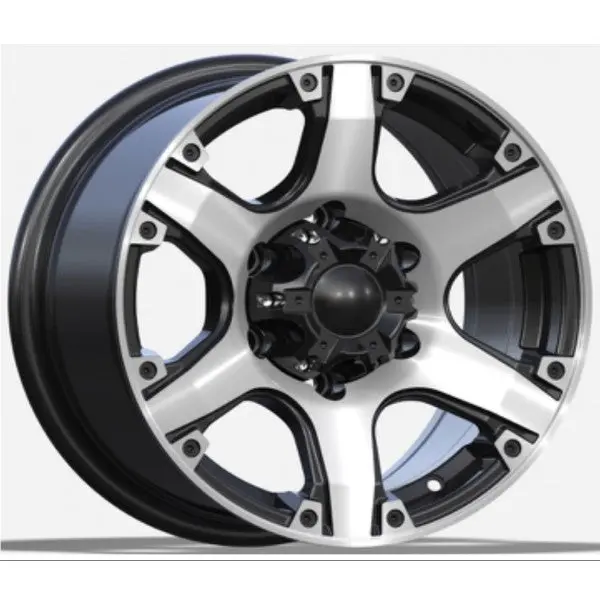 Replica For 4X4 Iwx07 Black Polished 15*7 1