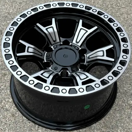 Replica For 4X4 Iwx21 Black Polished 15*8 1