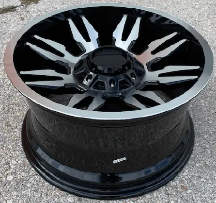 Replica For 4X4 Iwx30 Black Polished 18*9 1